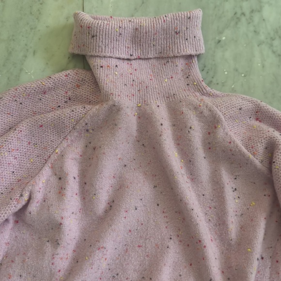 Super fun confetti turtleneck! Worn once. - Picture 2 of 2